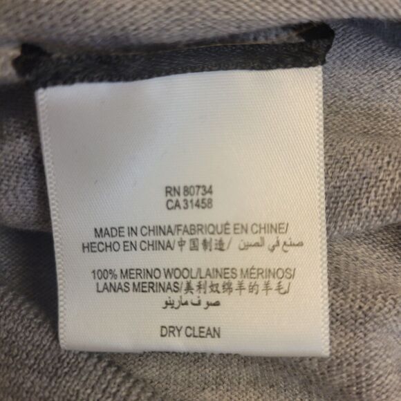 BCBG MAXAZARIA 100% Merino Wool Ombre Slimming Sz XS Tunic Sweater - Picture 9 of 9